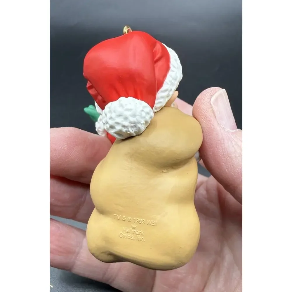 Hallmark Ornament Elmer Fudd Looney Tunes Collection Santa Claus 1993 NoBox LO17